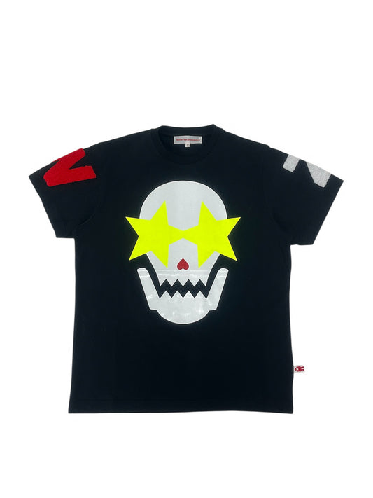 【Walter Van Beirendonck - ウォルターヴァンベイレンドンク】Starry Eyes T / BLACK (Tシャツ/ブラック)
