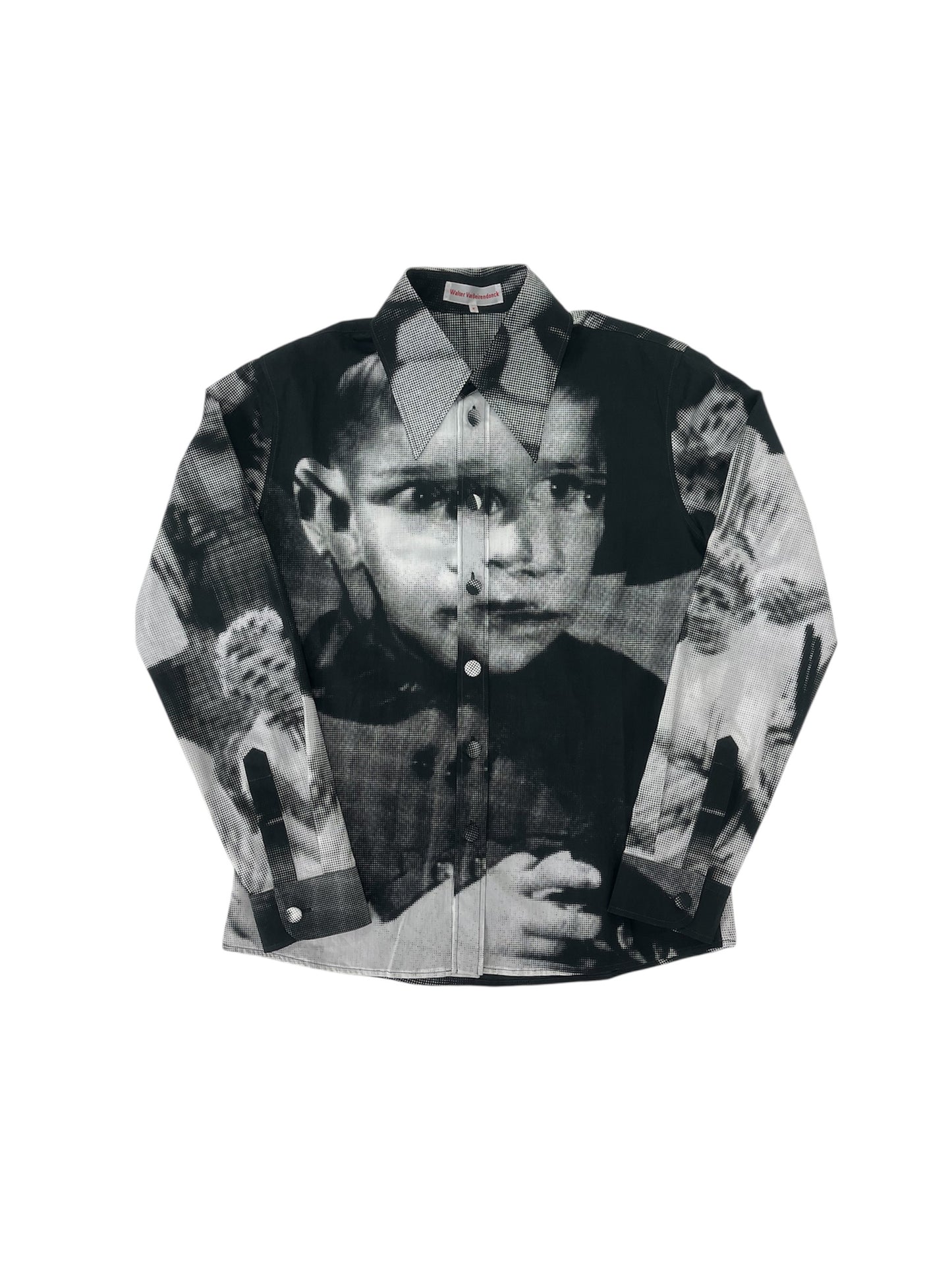 【Walter Van Beirendonck - ウォルターヴァンベイレンドンク】 W-shirt Glitch / BLACK (シャツ/ブラック)