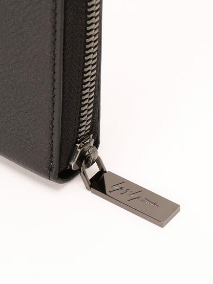 【Discord Yohji Yamamoto - ディスコード ヨウジヤマモト】Signature long wallet/ Black(財布/ブラック)