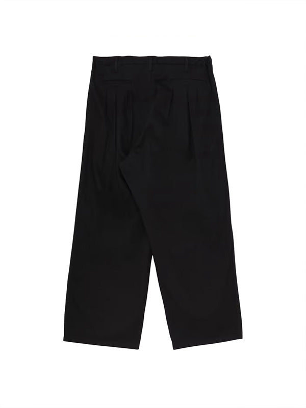 【Y's for men - ワイズフォーメン】KATSURAGI 12-TUCKS PANTS(パンツ/ブラック)