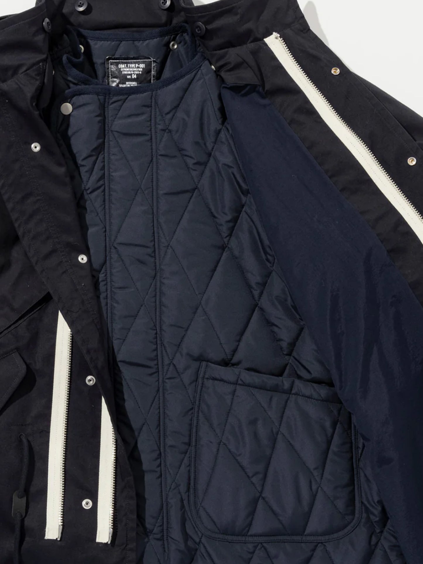 【PHENIX - フェニックス】COAT TYPE P-001 / BLACK (コート/ブラック)