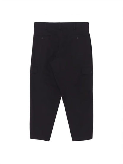 【Y's for men - ワイズフォーメン】10S KATSURAGI PANTS WITH BOTH SIDE FLAP POCKET(パンツ/ブラック)