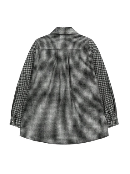 【KIMHEKIM - キムヘキム】Ariel Oversized Shirt  / BLACK(シャツ/ブラック)