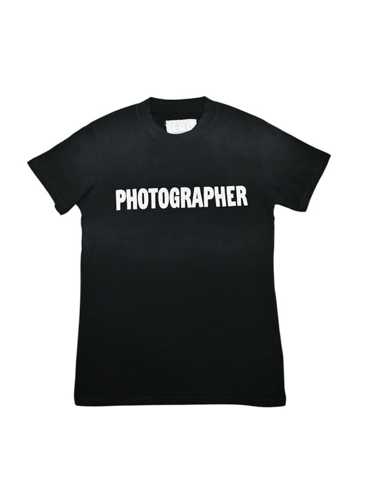 【ERL - イーアールエル】PHOTOGRAPHER S/S TEE　/ BLACK (Tシャツ/ブラック)