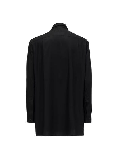 【Y's for men - ワイズフォーメン】REMAKE SHIRT TYPE 4 / BLACK (ジャケット/ブラック)