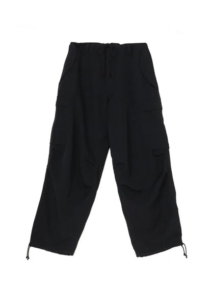 【Y's for men-ワイズフォーメン】GABARDINE SIDE TRIPLE STITCH CARGO PANTS(パンツ/ブラック)