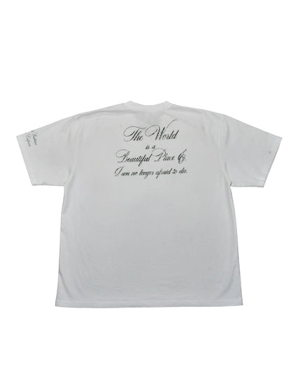 【BASKETCASE  - バスケットケース】IRIS T- SHIRT / WHITE (Tシャツ/ホワイト)
