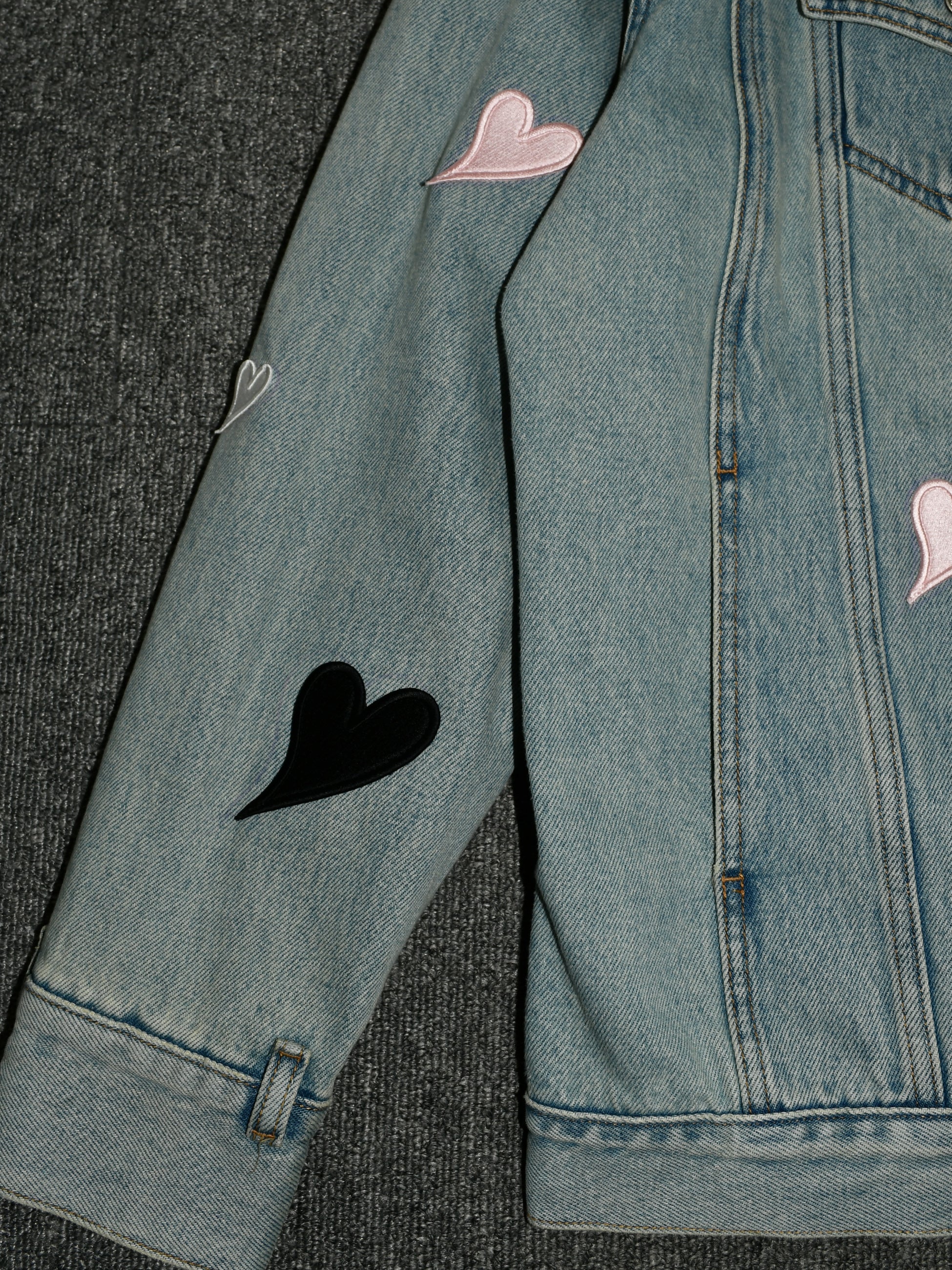 KIMHEKIM - キムヘキム】So Much Love Denim Jacket / Sky Blue(デニム