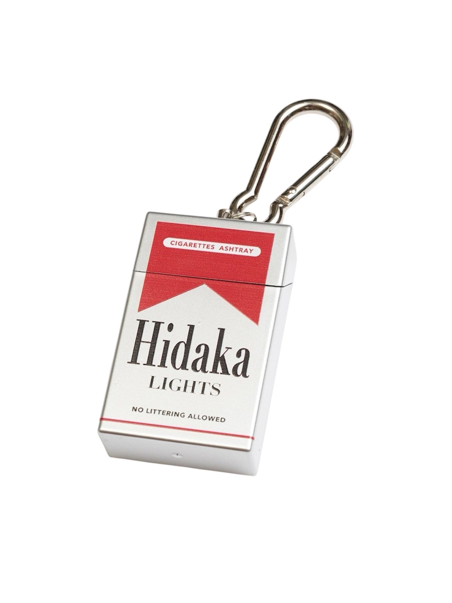 【HIDAKA - ヒダカ】  PORTABLE ASHTRAY - MARLBORO(キーホルダー/レッド)