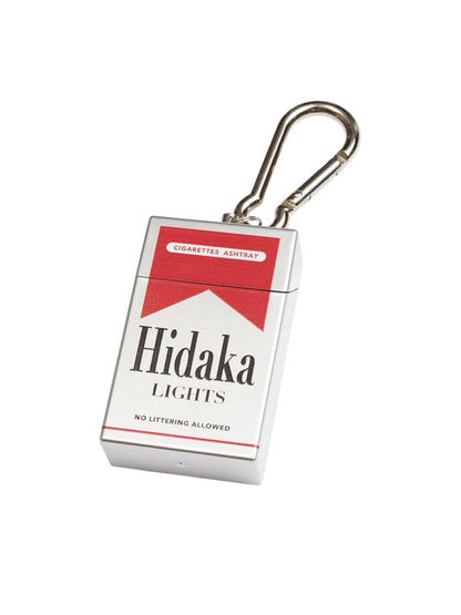 【HIDAKA - ヒダカ】  PORTABLE ASHTRAY - MARLBORO(キーホルダー/レッド)