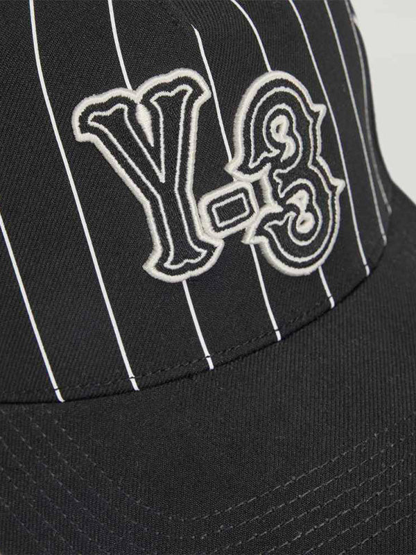 【Y-3 -ワイスリー】 PINSTRIPE CAP Y-3 / BLACK (キャップ/ブラック)