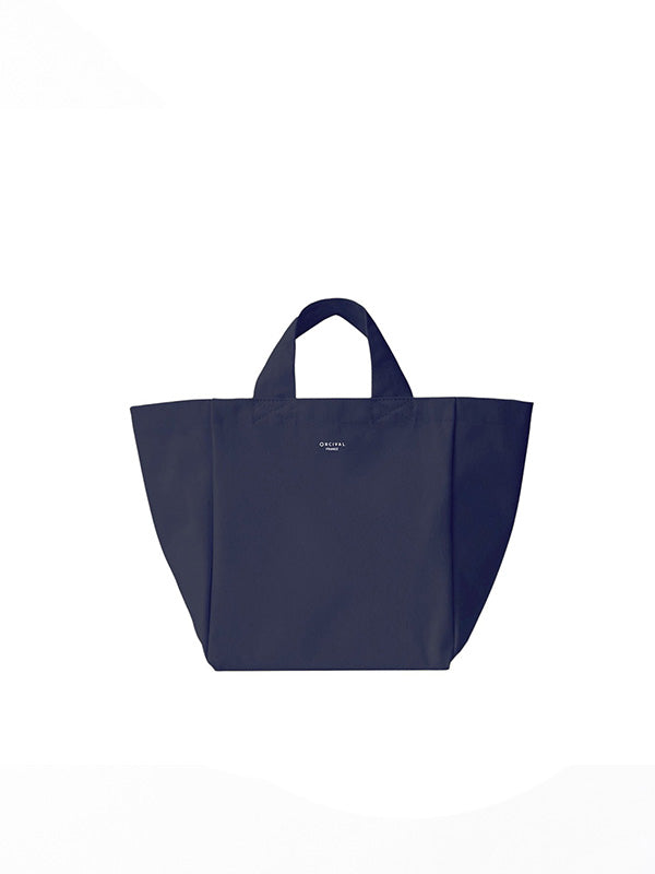 【ORCIVAL - オーシバル】PVC Tote Bag / BLUE NAVY (トートバッグ/ブルーネイビー)