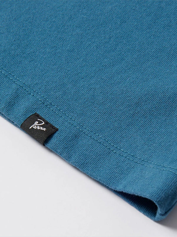 【by Parra - バイパラ】HANDS OF TIME T-SHIRT / BLUE (Tシャツ/ブルー)