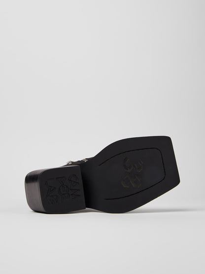 【CAMPER LAB  - カンペールラボ】QUETAL BLACK NUBUCK BOOTS / BLACK (ブーツ/ブラック)