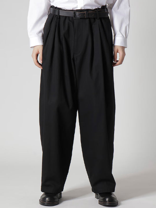 Y's for men ワイズフォーメン　スラックス　ブラック　ワイドパンツ Y's for men - ワイズフォーメン 正規取扱店 公式通販サイト – union