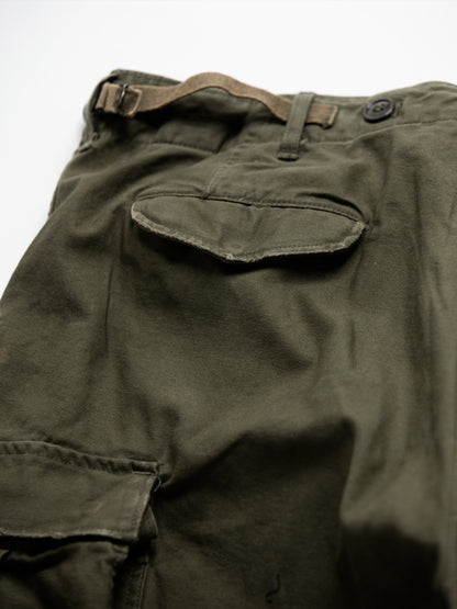 【ANACHRONORM - アナクロノーム】  AN337 M-51 DAMAGED FIELD CARGO PANTS / OLIVE (パンツ/オリーブ)