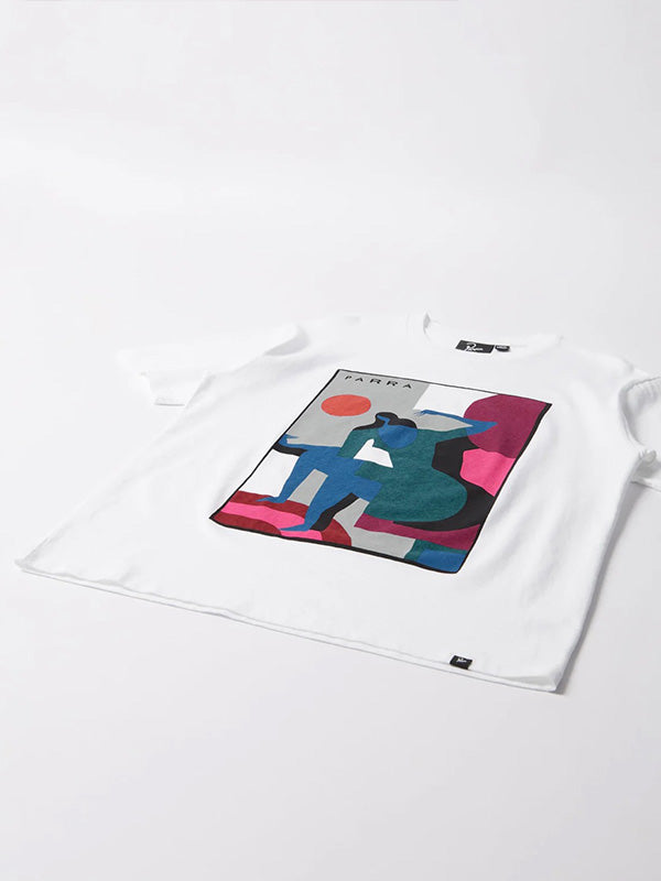 【by Parra - バイパラ】BALL TO THE FACE T-SHIRT / WHITE (Tシャツ/ホワイト)