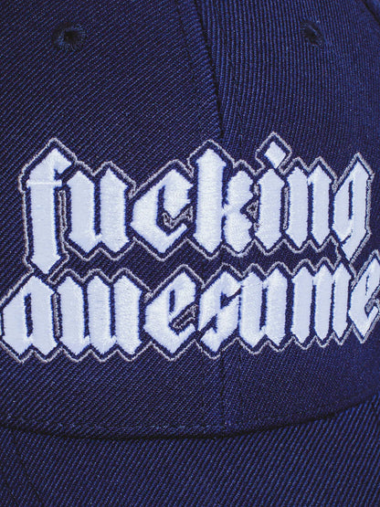 【Fucking Awesome- ファッキングオーサム】Nightmare Snapback / Navy（帽子/ネイビー)