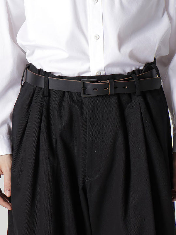 【Y's for men - ワイズフォーメン】KATSURAGI 12-TUCKS PANTS(パンツ/ブラック)