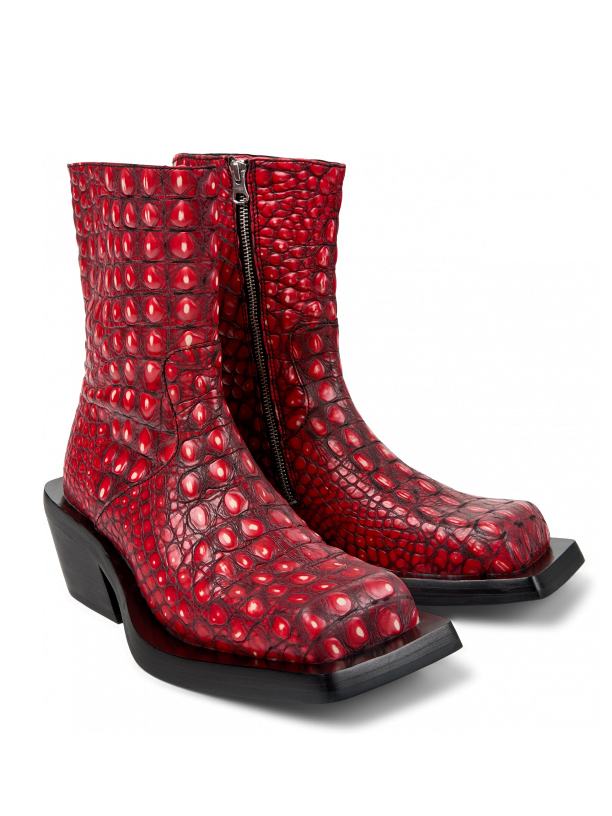 CAMPER LAB - カンペールラボ】QUETAL CROCO BARGO /QUETAL NEGRO RED