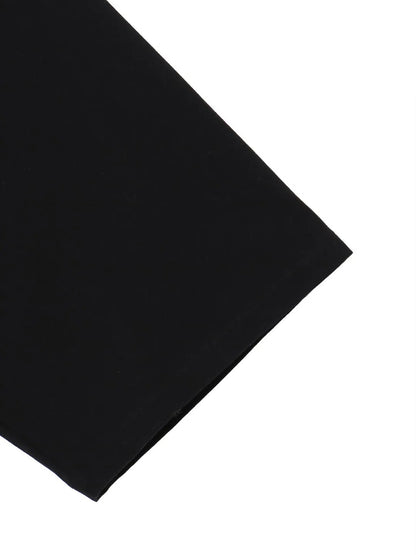【Ground Y - グラウンドワイ】COTTON JERSEY TUCKED JUMBO T-SHIRT SHORT SLEEVES /BLACK(Tシャツ/ブラック)