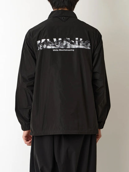【White Mountaineering - ホワイトマウンテニアリング】COACH JACKET / BLACK(コーチジャケット/ブラック)