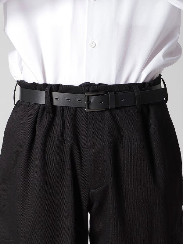 【Y's for men - ワイズフォーメン】10S KATSURAGI PANTS WITH BOTH SIDE FLAP POCKET(パンツ/ブラック)