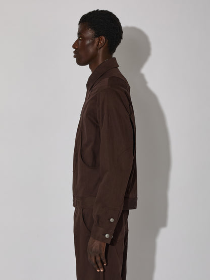 【_J. L - A. L_ - ジェイラル】THONET JACKET / BROWN (ジャケット/ブラウン)