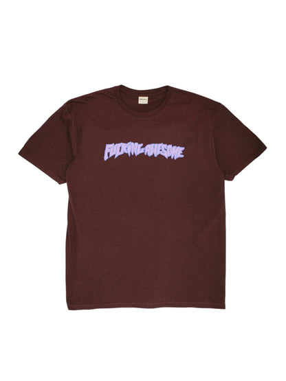 【Fucking Awesome- ファッキングオーサム】2025 STAMP LOGO TEE /  Brown（Tシャツ/ブラウン）