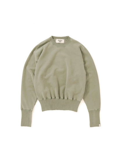 【Perfect ribs® - パーフェクトリブス】Crew Neck Sweat Shirts / Army Green(クルーネックスウェットシャツ/アーミーグリーン)