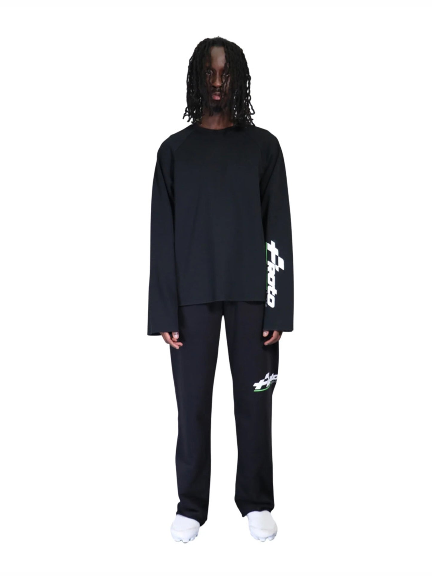 【prototypes - プロトタイプス】CLASSIC PT LOGO LONGSLEEVE (ロングスリーブTEE/BLACK)