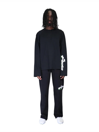 【prototypes - プロトタイプス】CLASSIC PT LOGO LONGSLEEVE (ロングスリーブTEE/BLACK)