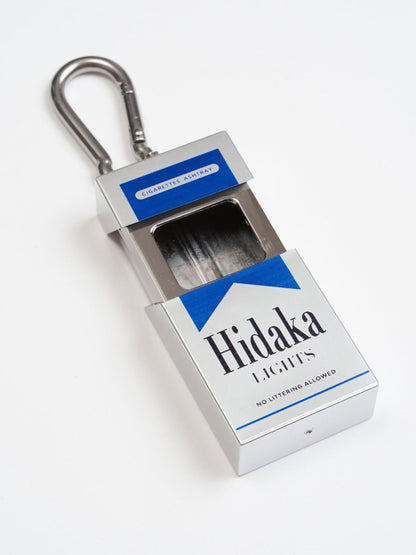 【HIDAKA - ヒダカ】  PORTABLE ASHTRAY - MARLBORO(キーホルダー/レッド)