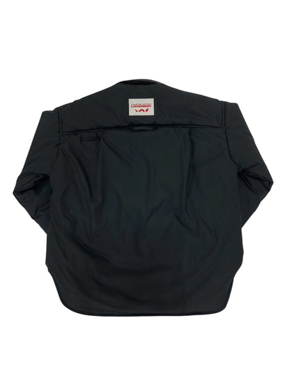 【Charles Jeffrey Loverboy - チャールズ ジェフリー ラバーボーイ】PUFFER SHIRT  / BLACK (ブルゾン/ブラック)