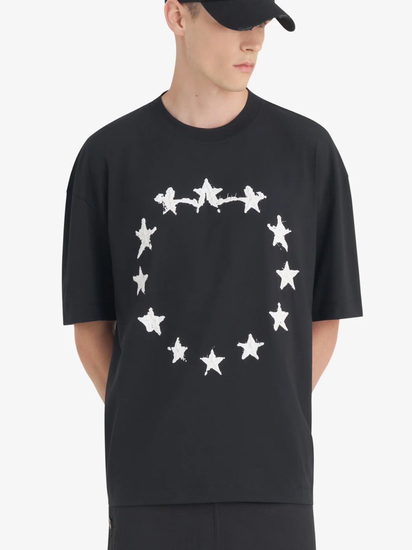 【Études studio - エチュード スタジオ】 Relax T-Shirt Europa Graph/ Black (Tシャツ/ブラック)