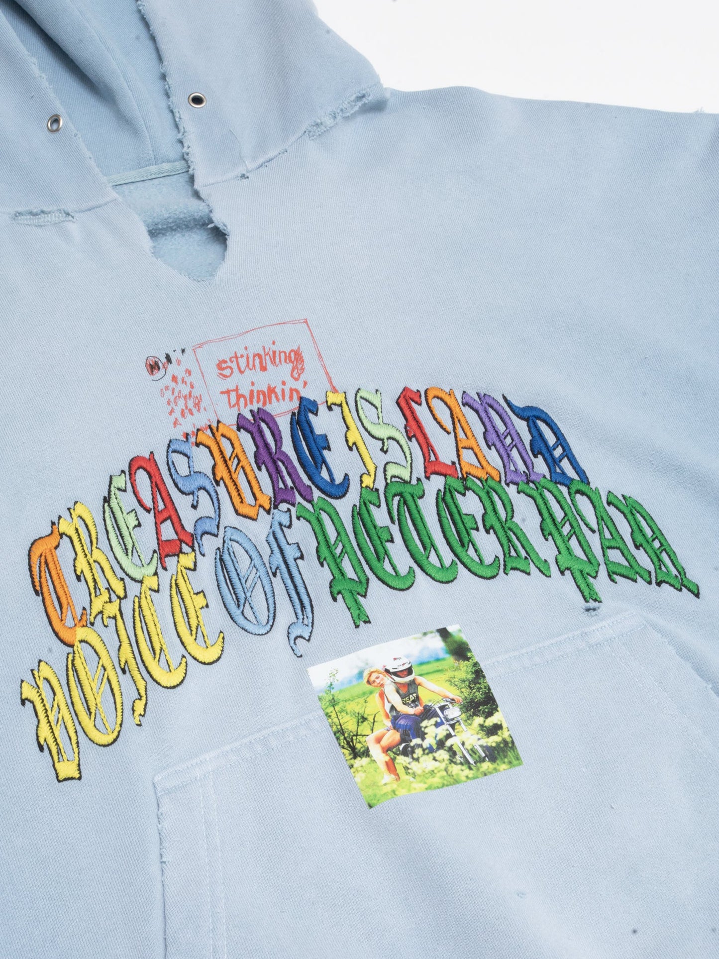 【PALY HOLLYWOOD - パリーハリウッド】BOBBY DRISCOLL HOODIE / BLUE (フーディー/ブルー)