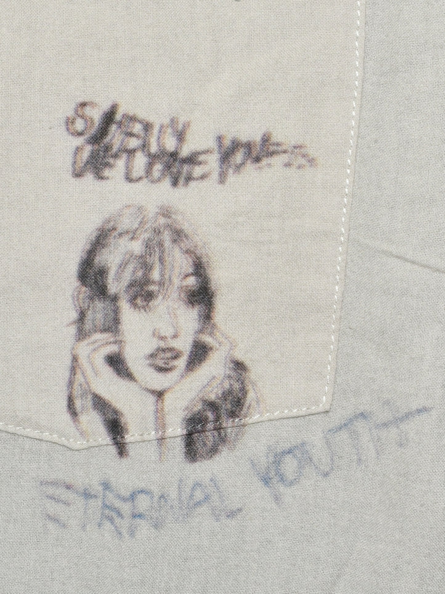 【PALY HOLLYWOOD - パリーハリウッド】PALY LONG SLEEVE SHIRT / GREY (シャツ/グレー)