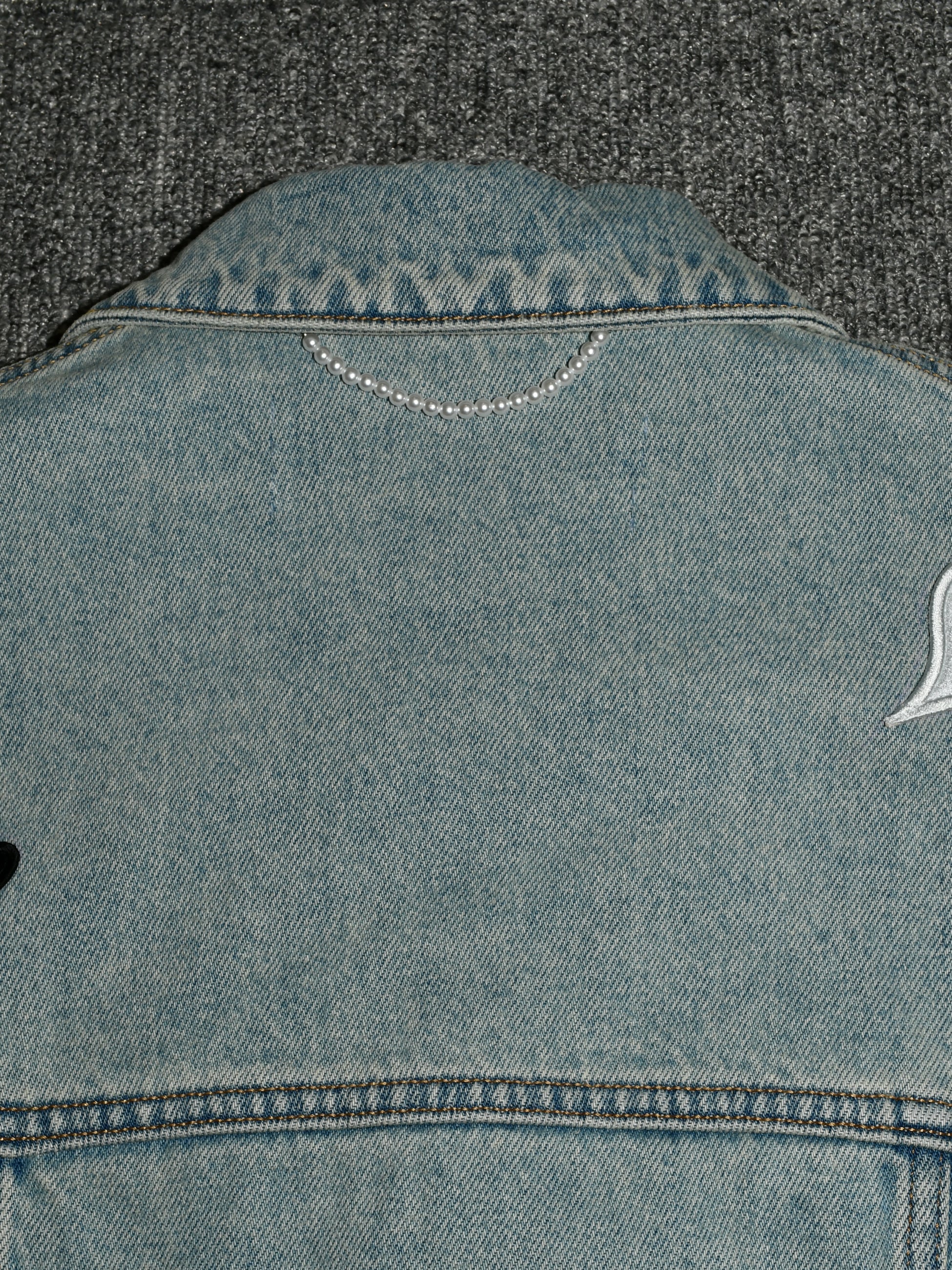 KIMHEKIM - キムヘキム】So Much Love Denim Jacket / Sky Blue(デニム