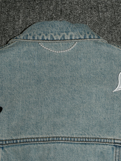 【KIMHEKIM - キムヘキム】So Much Love Denim Jacket  / Sky Blue(デニムジャケット/スカイブルー)