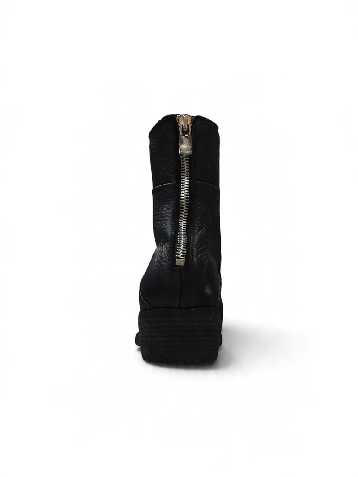 【GUIDI - グイディ】367ZB BISON BACK ZiP BOOTS  / CALF REVERSE BLACK(ブーツ/ブラック)