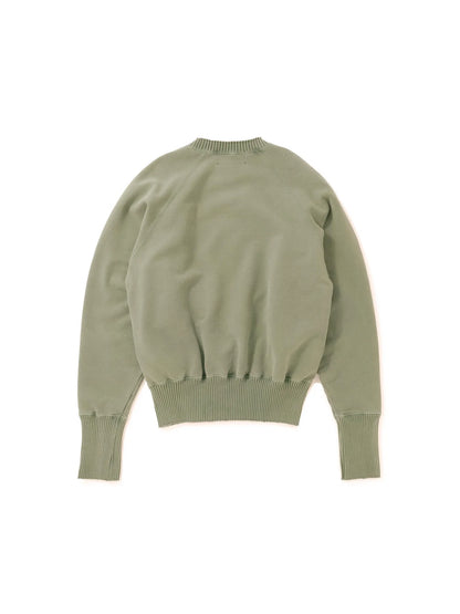 【Perfect ribs® - パーフェクトリブス】Crew Neck Sweat Shirts / Army Green(クルーネックスウェットシャツ/アーミーグリーン)