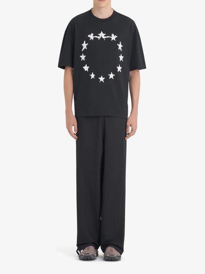 【Études studio - エチュード スタジオ】 Relax T-Shirt Europa Graph/ Black (Tシャツ/ブラック)