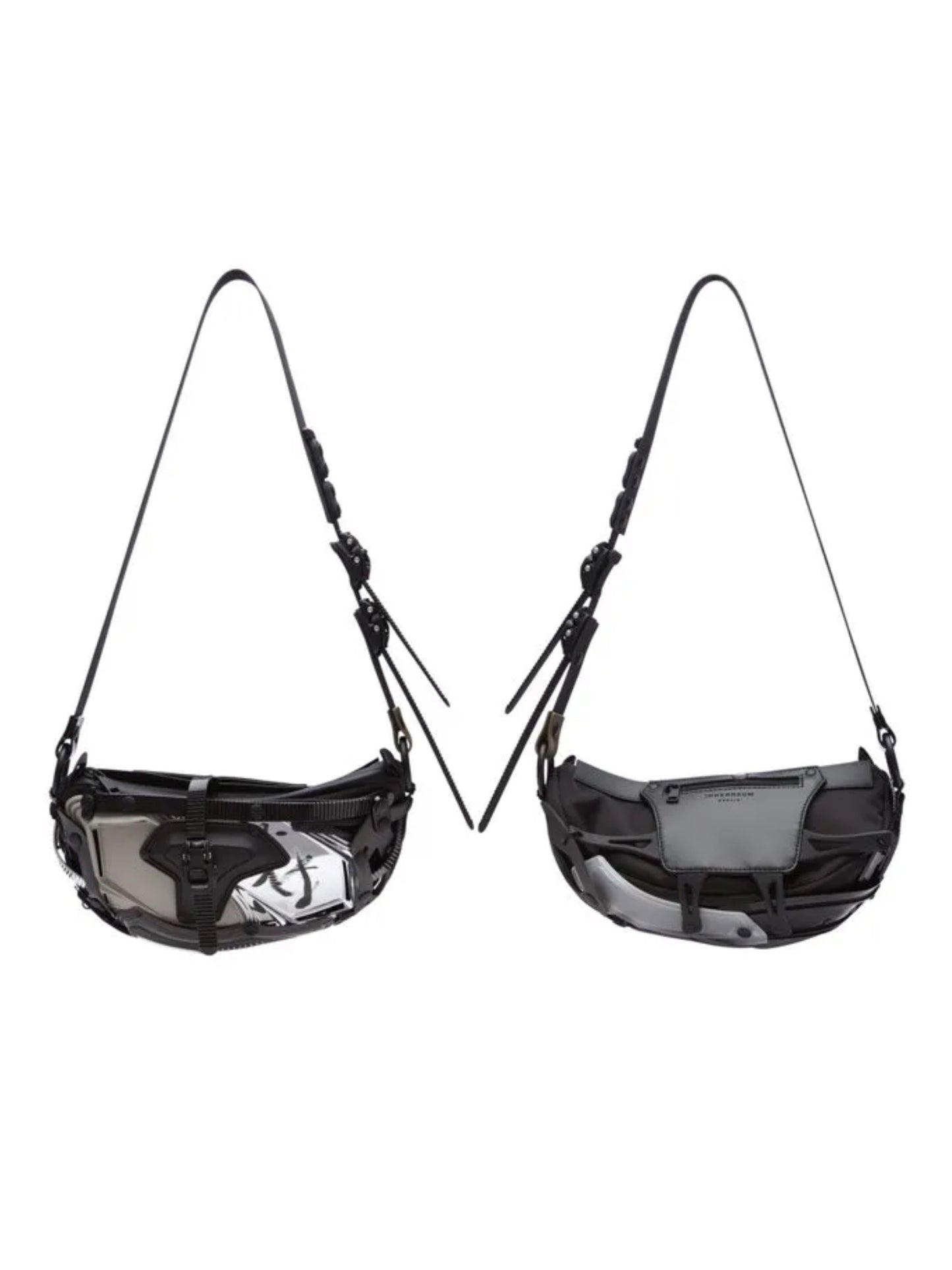 【INNERRAUM - インナーラム】OBJECT I30 FANNY PACK / GREY&BLACK（バッグ / グレー&ブラック）