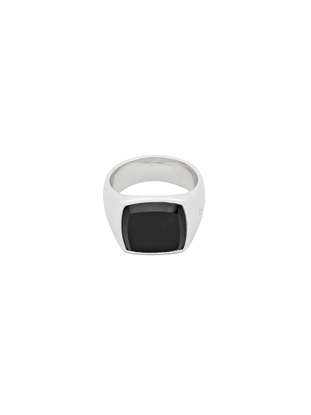 TOM WOOD - トムウッド】Cushion Polished Black Onyx(リング/シルバー 