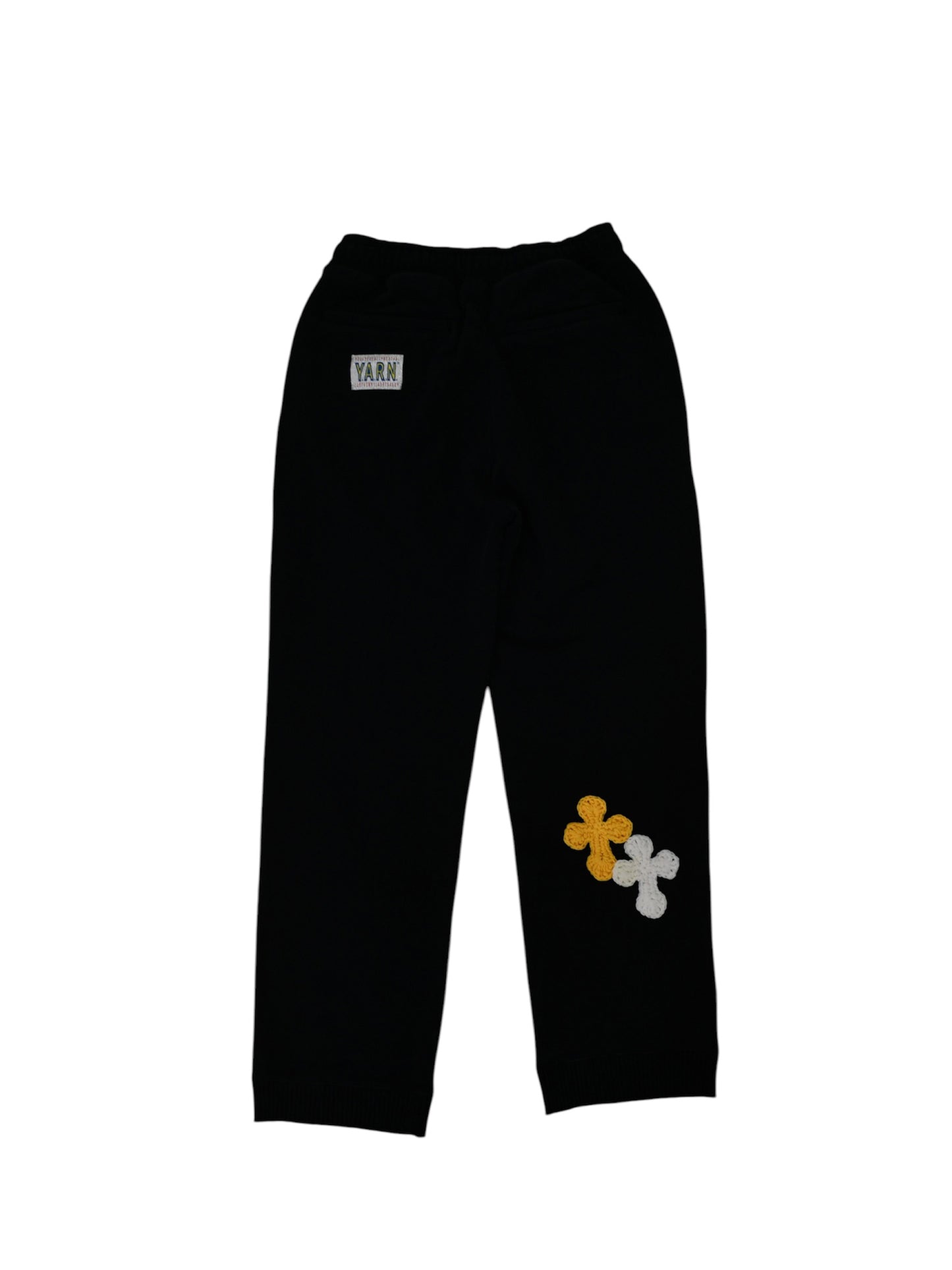 【Perfect ribs® × Y.A.R.N.】Straight Wide Pants (スウェットパンツ/ブラック)