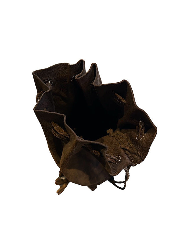 【Christian Peau - クリスチャンポー】BALL HAND BAG  "goth Leather"/ D BROWN(バッグ)