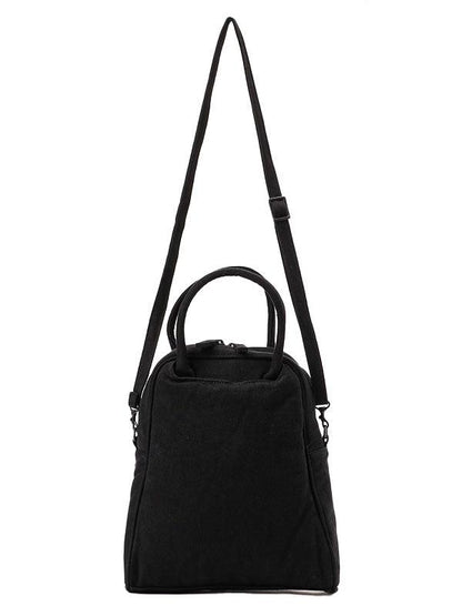 【Y's - ワイズ】C/LI GABARDINE BOSTON BAG/BLACK(バック/ブラック)