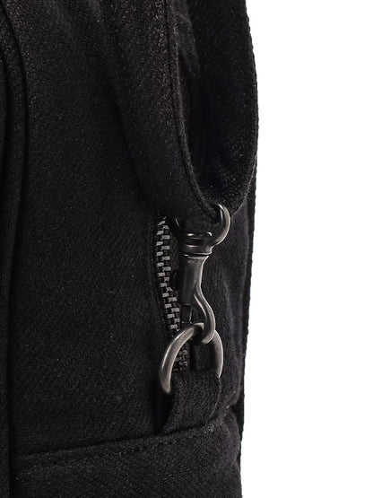 【Y's - ワイズ】C/LI GABARDINE BOSTON BAG/BLACK(バック/ブラック)