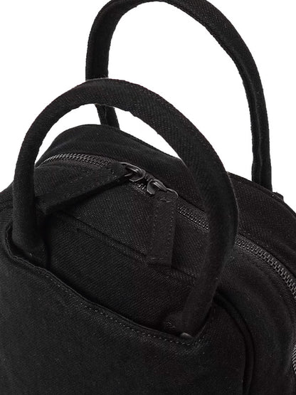 【Y's - ワイズ】C/LI GABARDINE BOSTON BAG/BLACK(バック/ブラック)
