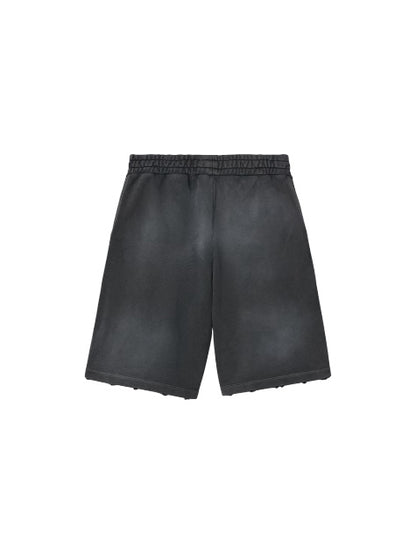 【CAMPER LAB  - カンペールラボ】LOGO SWEATSHORTS/ BLACK  (スウェットショーツ/ブラック）